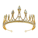 Crystal Tiara Crown CR1030-18 (3PC)