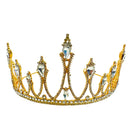 Crystal Tiara Crown CR1030-18 (3PC)