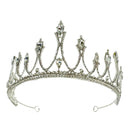 Crystal Tiara Crown CR1030-18 (3PC)