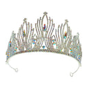 Crystal Tiara Crown CR1030-16 (3pc)
