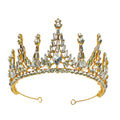 Crystal Tiara Crown CR1030-28 (3PC)