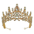 Crystal Tiara Crown CR1030-13 (3PC)