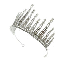 Crystal Tiara Crown CR1030-17 (3PC)