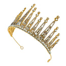 Crystal Tiara Crown CR1030-17 (3PC)