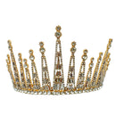 Crystal Tiara Crown CR1030-17 (3PC)