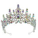 Crystal Tiara Crown CR1030-13 (3PC)