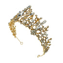 Crystal Tiara Crown CR1030-34 (3PC)