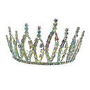 Crystal Tiara Crown CR1030-30 (3PC)