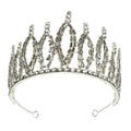 Crystal Tiara Crown CR1030-30 (3PC)