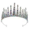 Crystal Tiara Crown CR1030-17 (3PC)