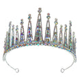 Crystal Tiara Crown CR1030-17 (3PC)