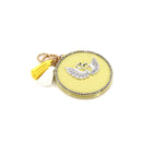 Rhinestone Swan Tassle Mirror Key Chain KC3222-4 (6PC)