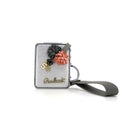 Flower Decor Good Luck Mirror Key Chain KC3222-34 (12PC)