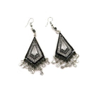 Color Stone Rhombus Earring ER904-24 (12PC)
