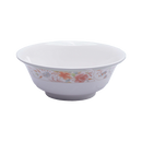Melamine Floris "K" Noodle Bowl 6" ? Smooth Edge Floral Design