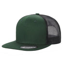 6FTM - 6 Panel Flat Bill Mesh