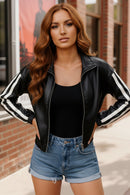 Street Stride Pleather Jacket (Open Pack)