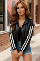 Street Stride Pleather Jacket (Open Pack)