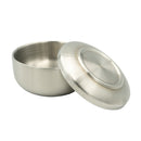 Stainless Steel Rice Bowl with Lid 4.2" (10.7cm) ? Durable & Rust-Resistant (KD028455)