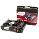 Portable Butane Gas Stove ? Compact, 227g Cartridge Compatible (KDSTV-001)