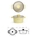IH Stock Pot 16cm Lemon Meringue (KP963236)