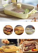 IH Steam Grill Pan 30cm Lemon Meringue (KP963335)