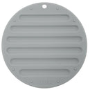 CLEAR Silicone Trivet Pot Mat Round Grey/Pink (KT000622)