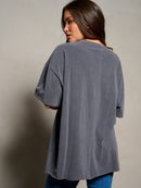 WOMEN'S SHORT SLEEVE THE COSMIC TRIP GRAPHIC TOP