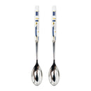 Square Classic Tea Spoon 2pcs ? Stainless Steel