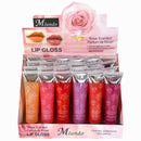 Miundo Rose Scented Lip Gloss GZ8010143 .(24PC)