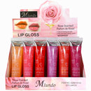 Miundo Rose Scented Lip Gloss GZ8010143..(24PC)
