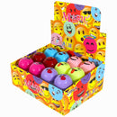 Funny Emoji Face Ball Lip Balm  LB806 (24PC)