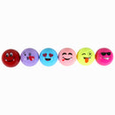 Funny Emoji Face Ball Lip Balm  LB806-C (24PC)