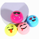 Funny Emoji Face Ball Lip Balm  LB806 (24PC)