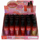 Moc Allure Maquiamor Lip Gloss Glitter Soda Bottle LC1127. (24PC)