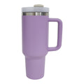 40oz Stainless Steel Tumbler With Handle, Straw, Lid CP4417-1 (6pc)
