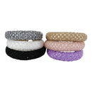 Multi Crystal Decor Headband HB1204-1 (12PC)