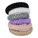 Multi Crystal Decor Headband HB1204-1 (12PC)