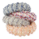 Pearl Decor Tweed Headband HB1012-33 (12PC)