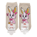 Women's Cute Rabbit Cartoon Socks SK4116-2 (12PC)