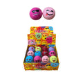 Funny Emoji Face Ball Lip Balm  LB806 (24PC)