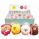 LINE FRIENDS SLOW RISE SQUISHY MINI PLUSH ASST-set of 12
