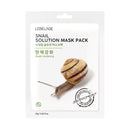 LEBELAGE Snail Solution Mask Pack 10pk