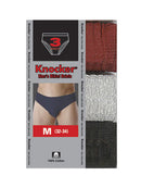 KNOCKER MEN'S PLAIN COLOR BIKINI BRIEFS (MB705_C/P)