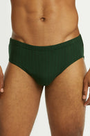 KNOCKER MEN'S STRIPE COLOR BIKINI BRIEFS (MB705_C/S)