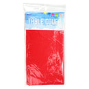 Party Magic Plastic Red Table Cover 54x108in