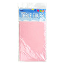 Party Magic Plastic Light Pink Table Cover 54x108in