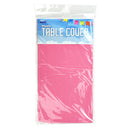 Party Magic Plastic Hot Pink Table Cover 54x108in