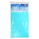 Party Magic Plastic Light Blue Table Cover 54x108in