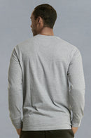 KNOCKER MEN'S HENLEY SHIRT (MHS001_H.GRY)